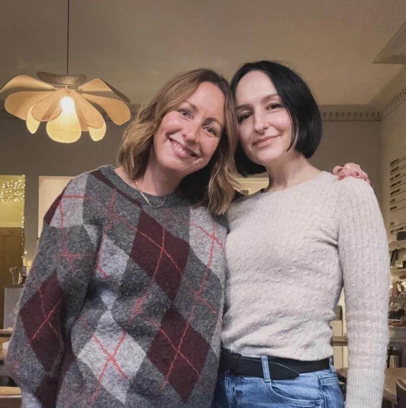 Nikki, owner of The Liberty Kitchen, in the cafe